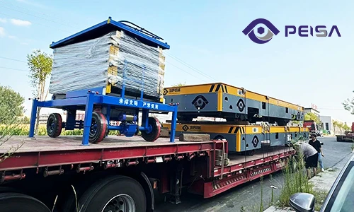 Battery Powered Transfer Cart Delivery