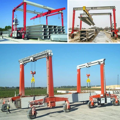 Mobile Tire-Mounted Gantry Crane Mobile Tire-Mounted Gantry Crane
